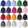 hoodie color chart - Coldplay Merch