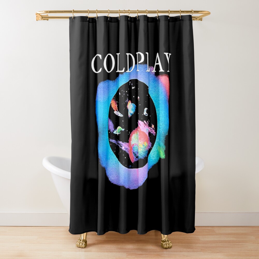 Coldplay Universe Shower Curtain