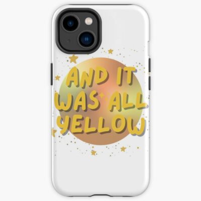 Coldplay And It Was All Yellow Iphone Case